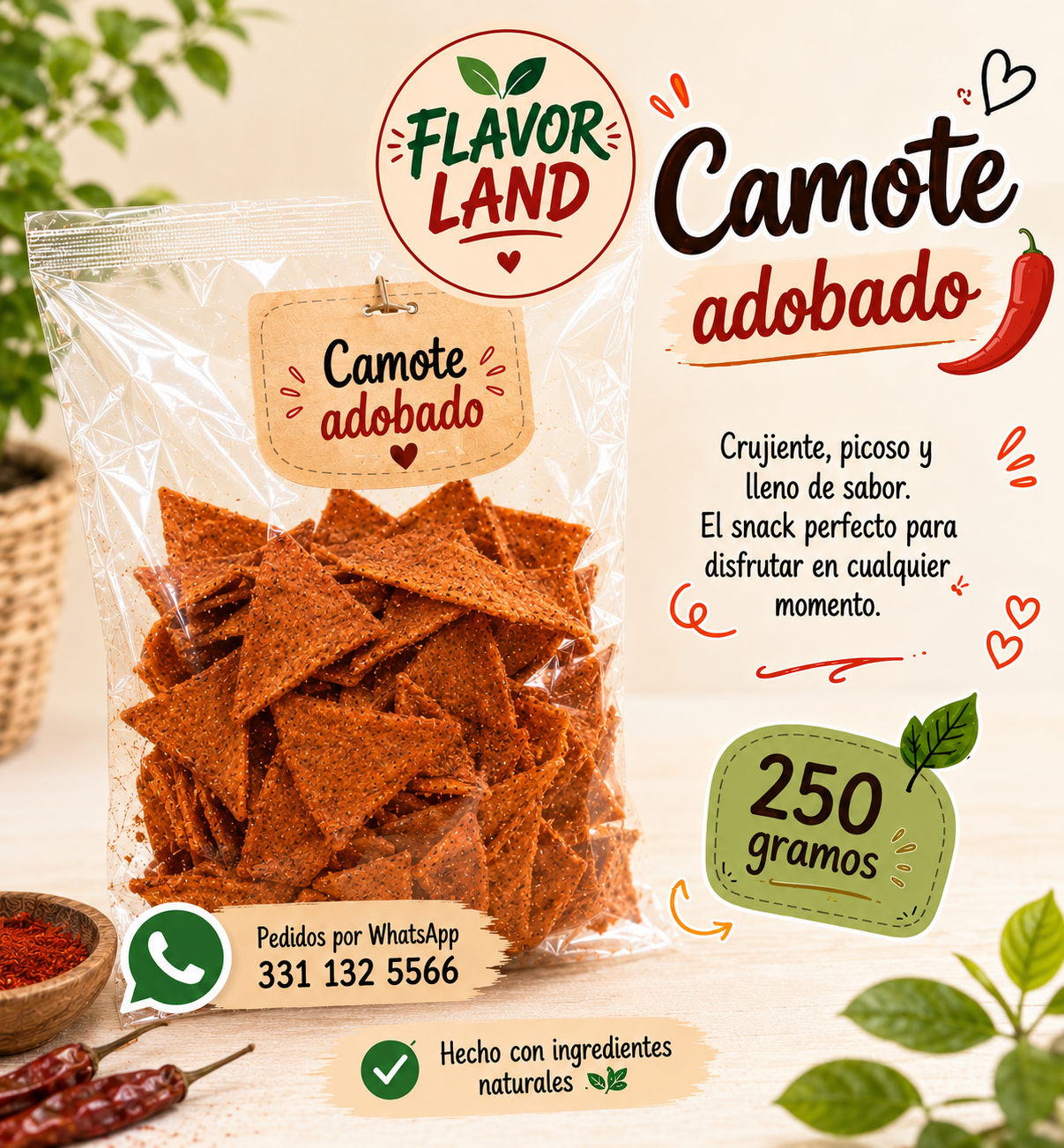 Camote Adobado